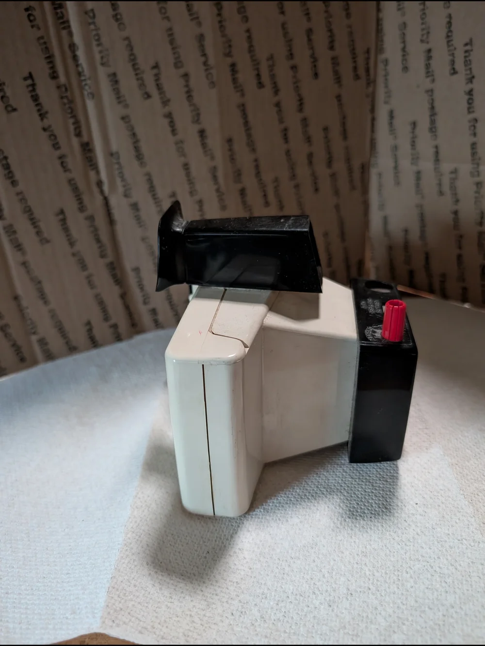 Polaroid Swinger Style Instant Camera - White and Black